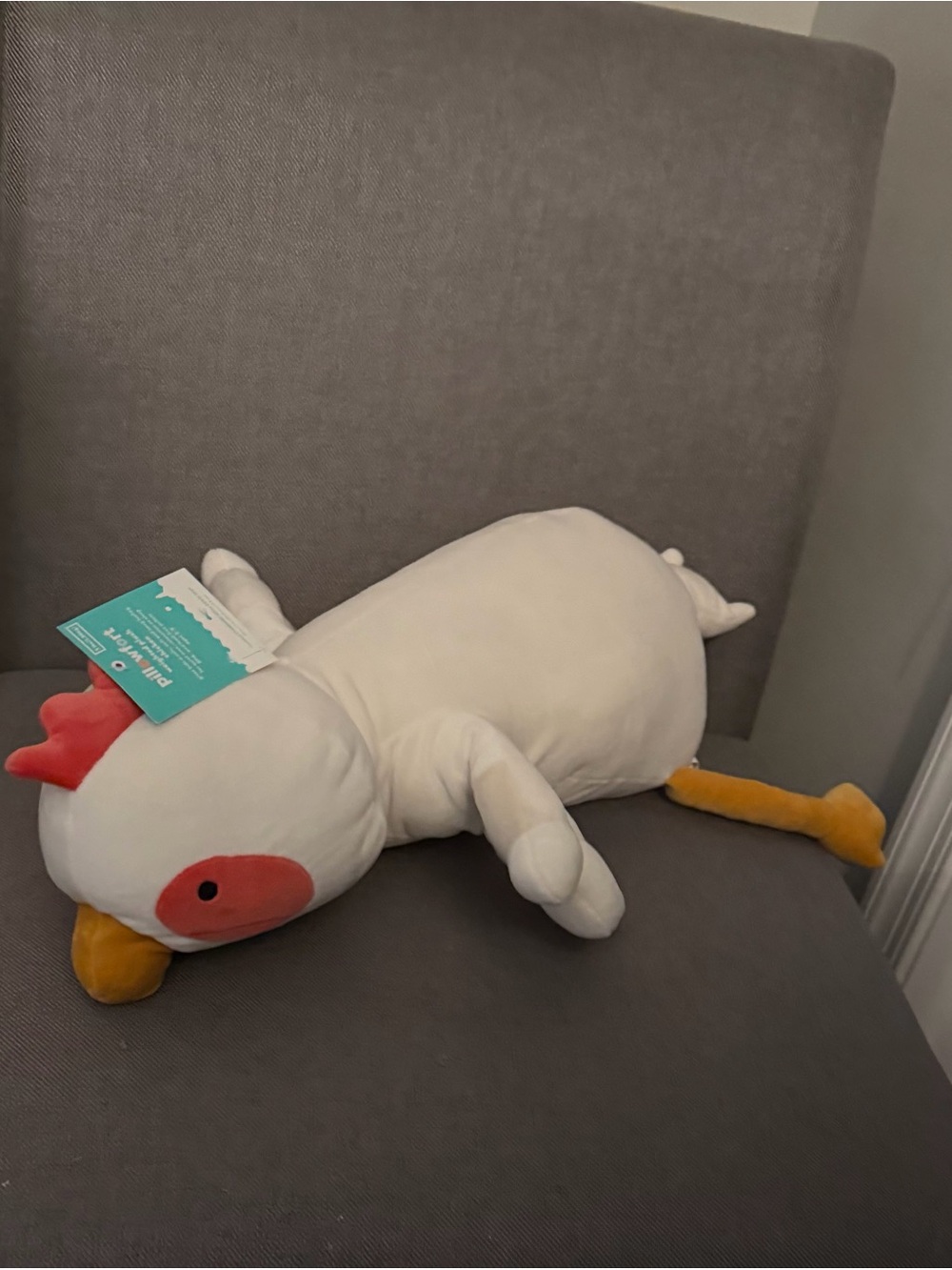Pillowfort weighted plush chicken nwt